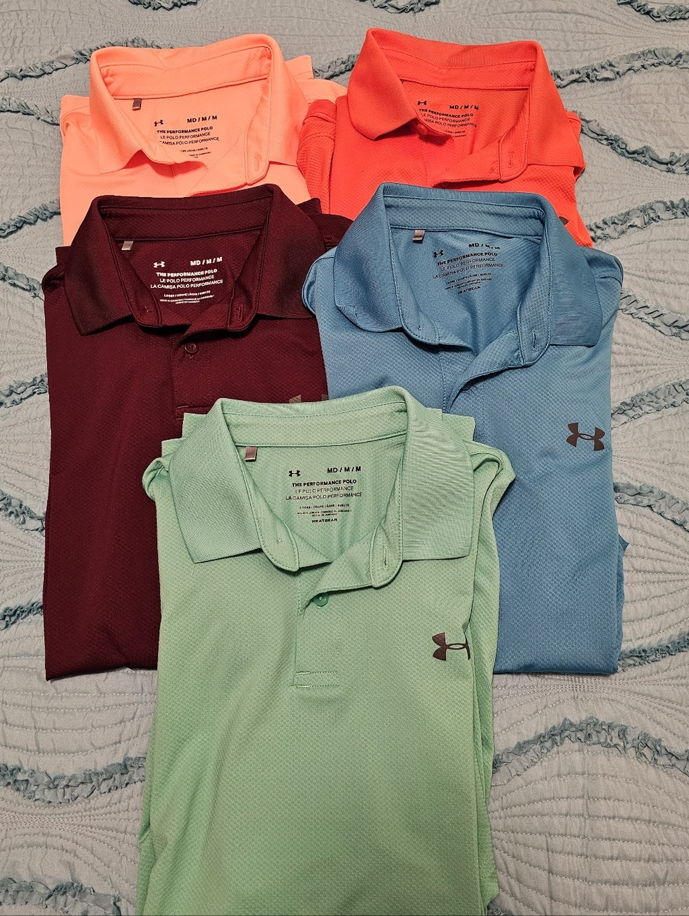 Men's Under Armour Polos Size Medium